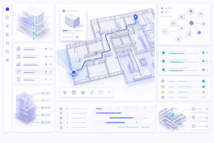 BIM als Raumgedächtnis: Wie AR-Navigation von semantischem Gebäudewissen profitiert